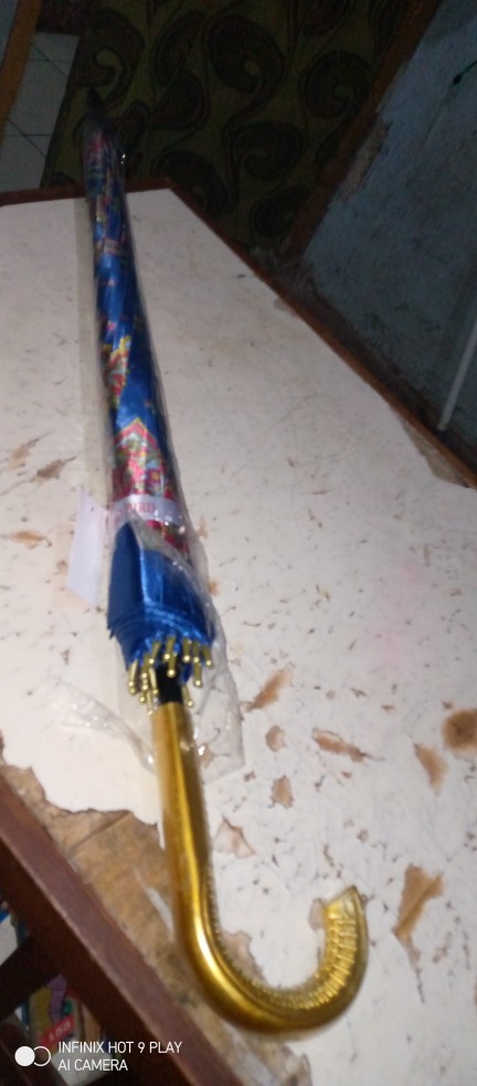 Payung 16 Jari Kalakter Murah Bahan Saten Payung Murah Payung Panjang Murah