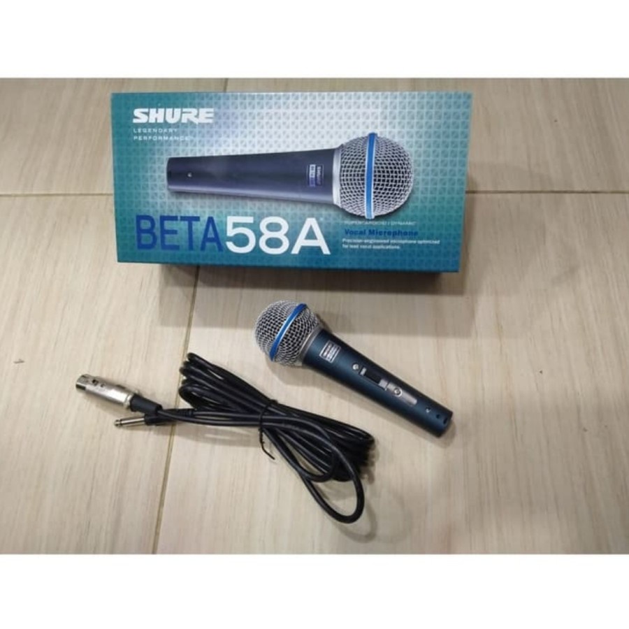 Mikrofon Microphone Mic + kabel Shure Beta 58A / BETA58A / BETA 58 A GRADE A