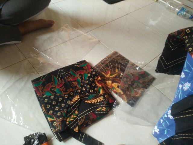 Batik Couple Keluarga Termurah Bisa Pisah Motif Prasasti Sogan(bisa Cod) Kualitas Terbaik