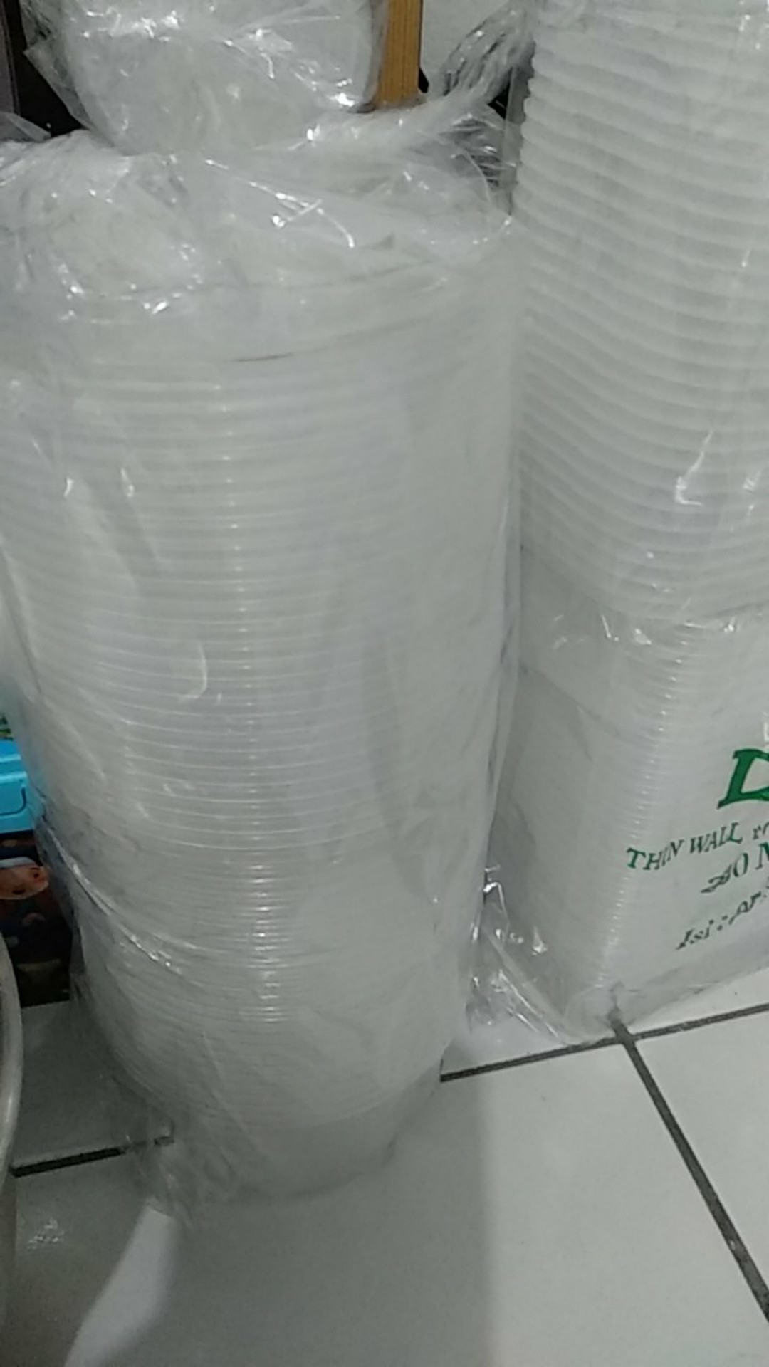 Mangkok Bulat 200ml - Mangkuk Thinwall Plastik- Isi 25pcs Jakarta