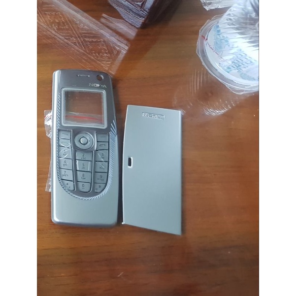 casing nokia 9300 silver