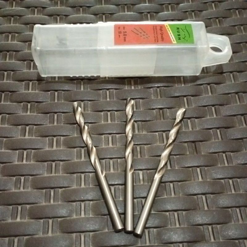 mata bor besi dan kayu 5mm