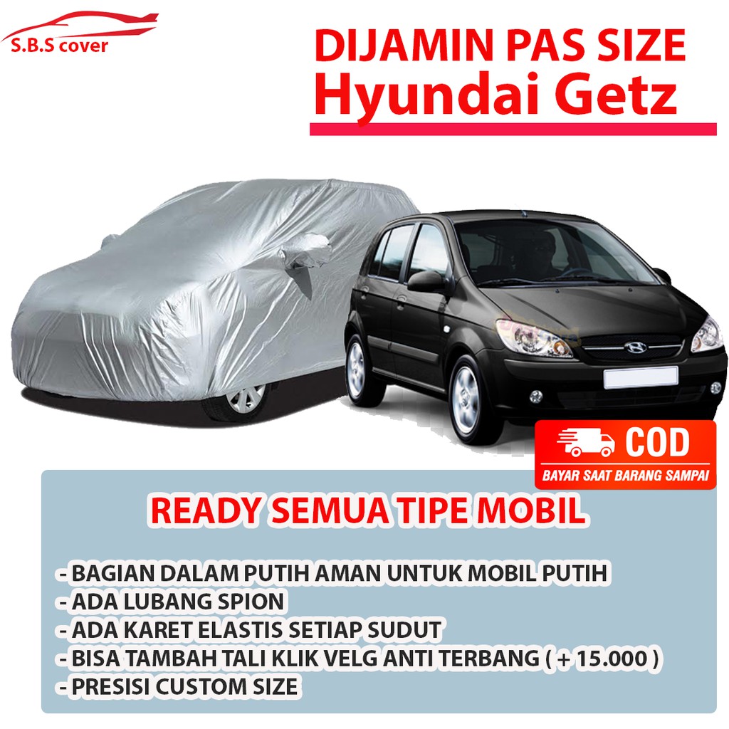 Sarung Mobil Hyundai getz/Hyundai atoz/Hyundai tarjet/Hyundai avega/Hyundai matrix/Hyundai excel