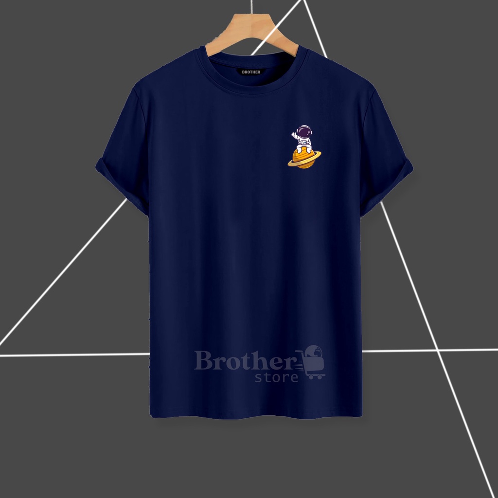 BROTHER STORE - Kaos Distro Pria - KAOS COWOK CEWEK - Kaos Kata Kata - Articel Bumi Bahagia Little Premium