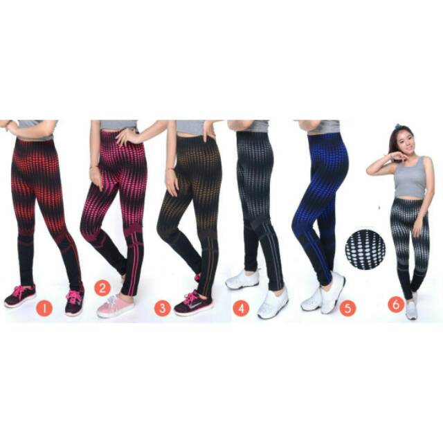 TERLARIS CELANA SENAM WANITA FITNESS IMPORT