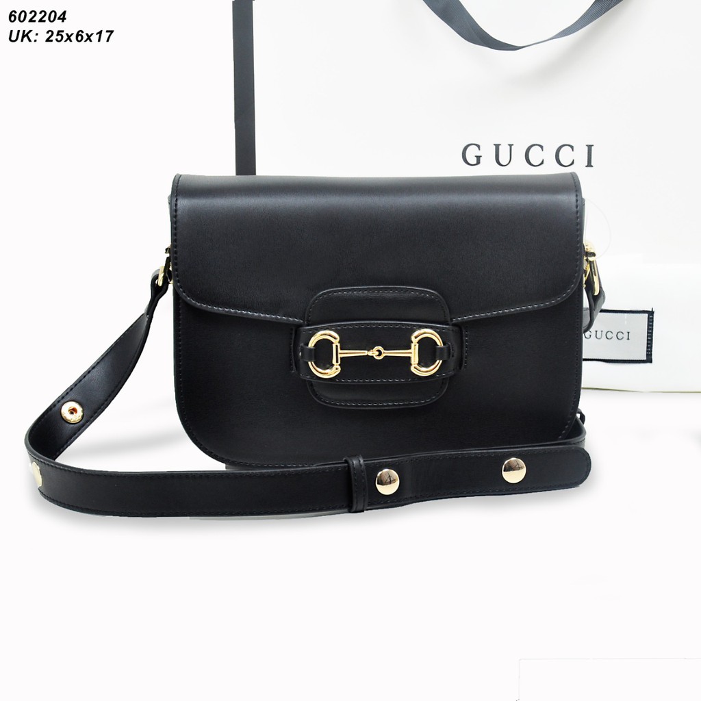 TAS GUCCI HORSEBIT 602204 TAS FASHION WANITA TAS CANTIK TAS SELEMPANG TAS SANDANG TAS FASHIONABLE