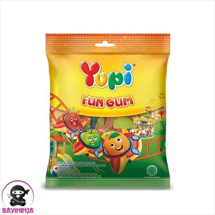 

YUPI Permen Jelly Mini Bag - Fun Gum 45g T-Ninjabayi 01