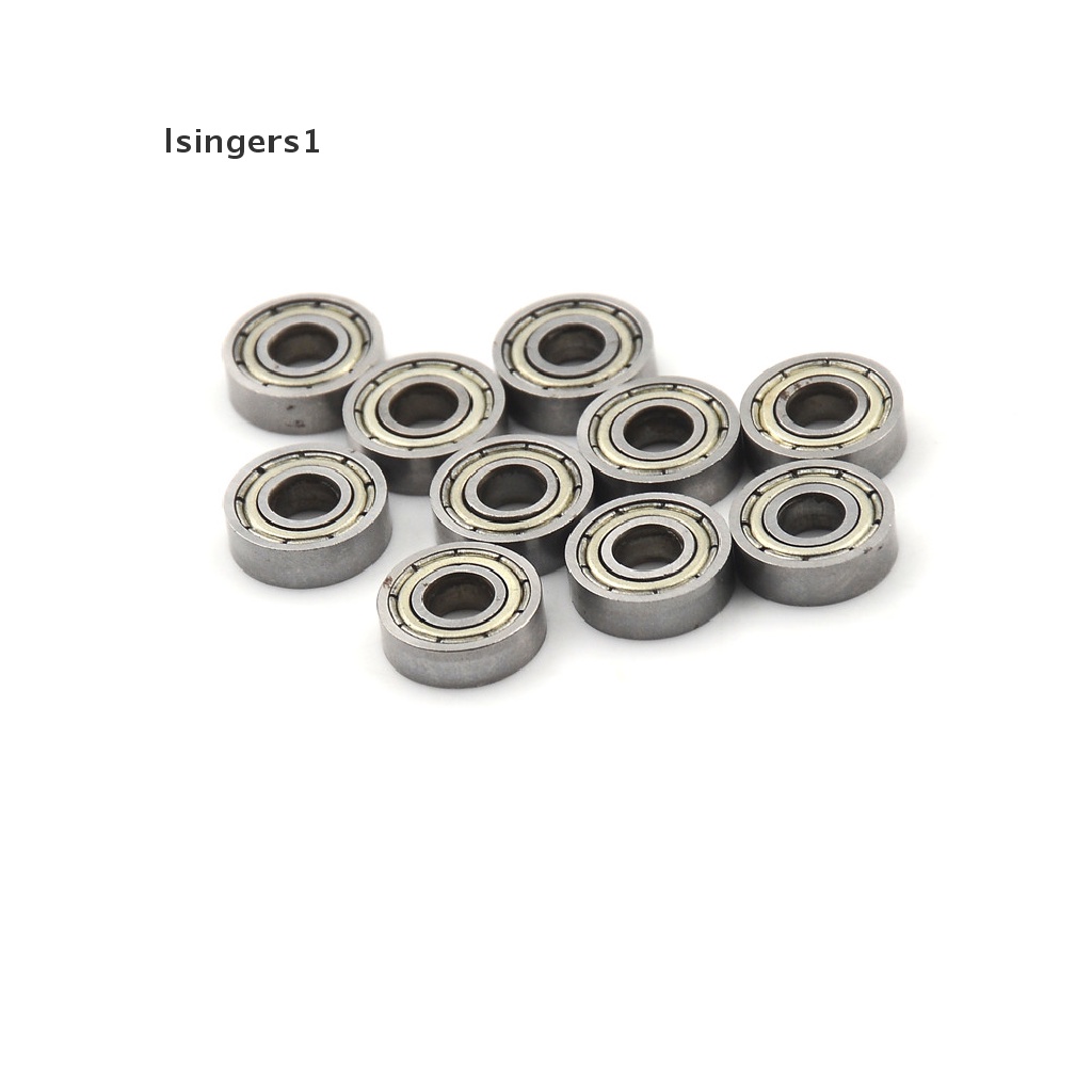 (lsingers1) 10pcs / Set Miniatur Bearing 695ZZ 695-Z Presisi 5x13 X 4mm Tahan Lama Untuk Alat Pertukangan