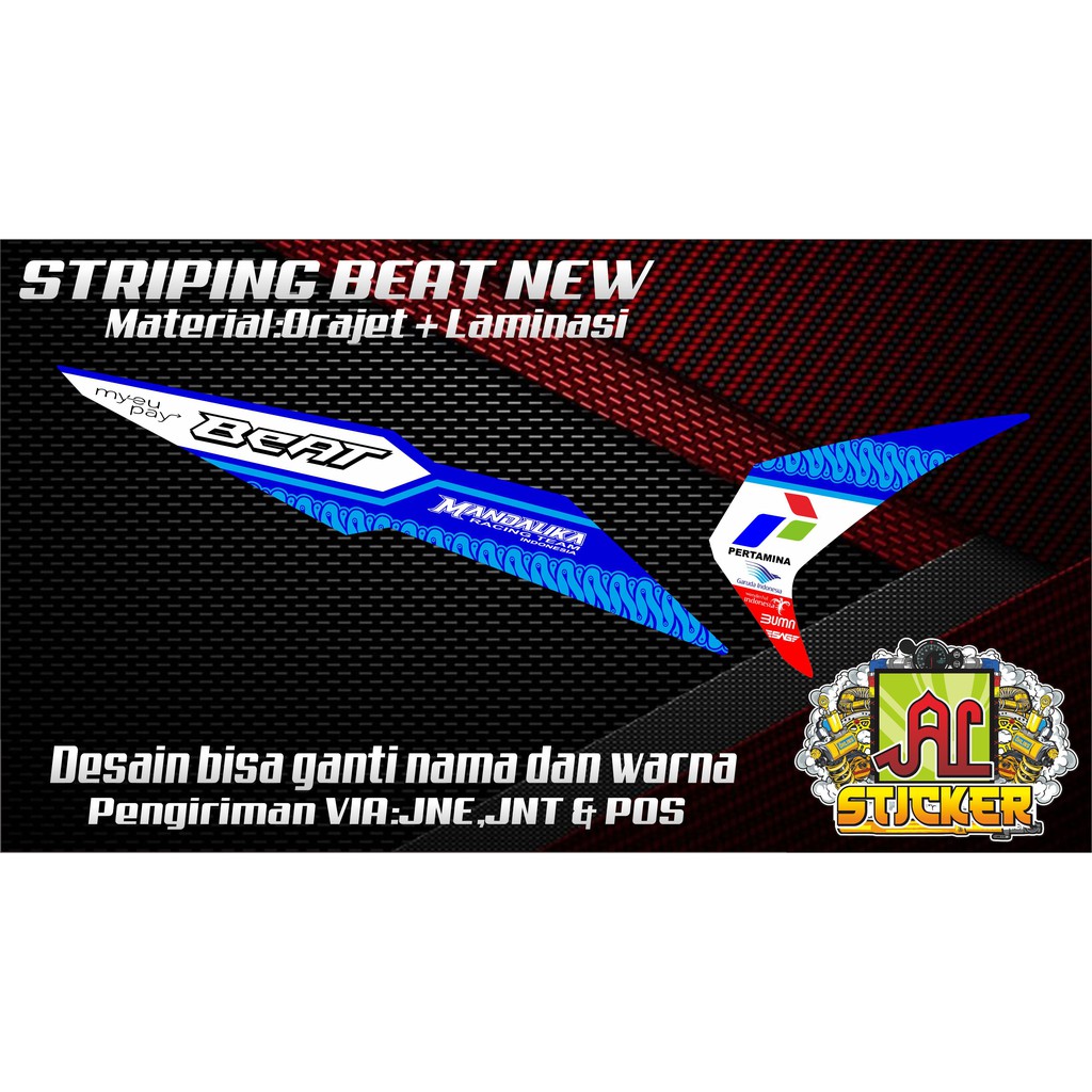 Striping Beat NEW Road Race Livery Mandalika Racing Team