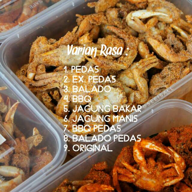 

Baby Crab Cemilan Kepiting Murah Sehat K-Chellmilan