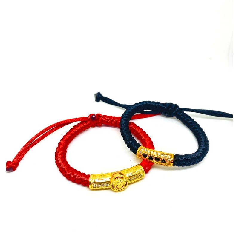 gelang tangan wanita // gelang serut //gelang tali//perhiasan pengganti emas//gelang