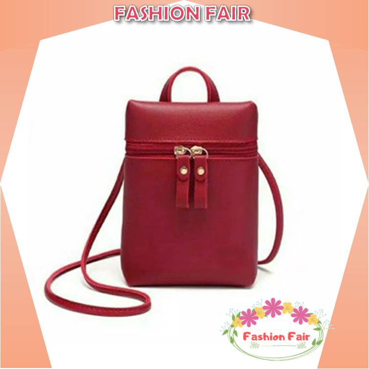 [LOKAL] Fashion Fair - MELANIE DIKIRIM DARI JAKARTA MORYMONY Dompet Pocket Hp Tas Selempang