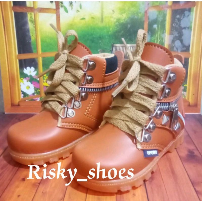 sepatu boots anak laki laki