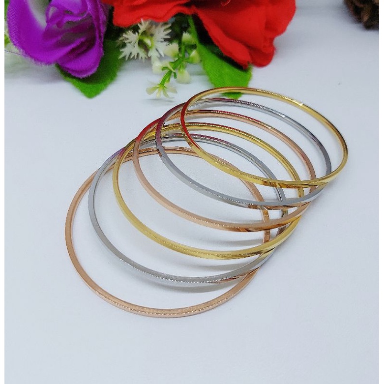 Gelang keroncong titanium