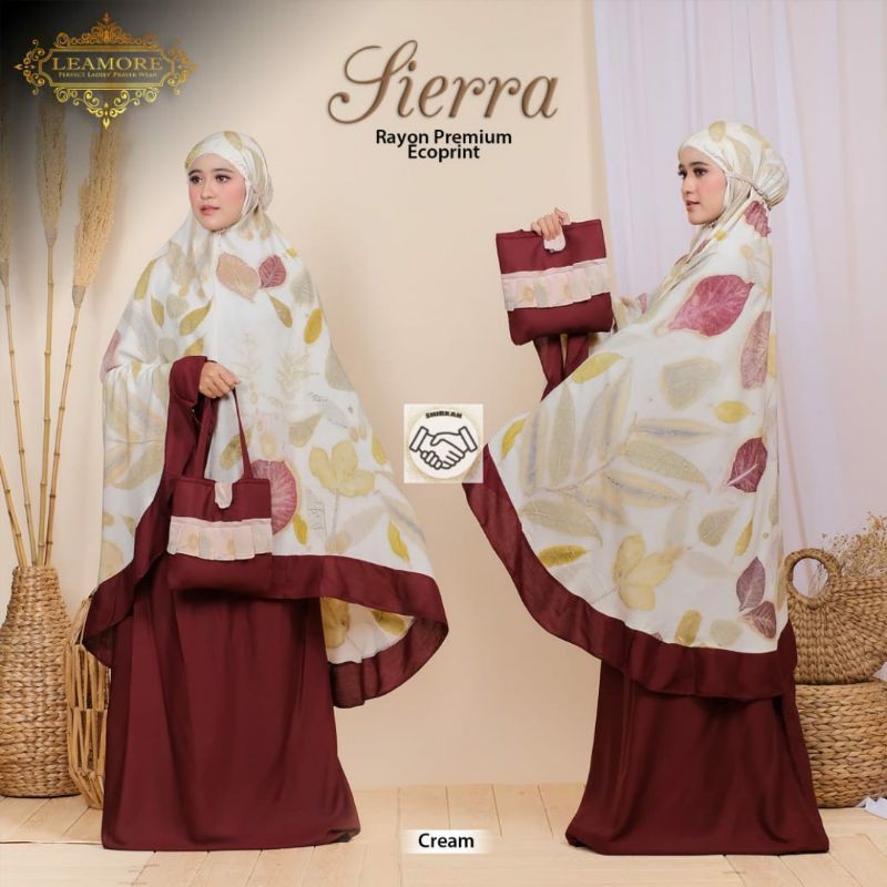 MUKENA SIERRA SUPER JUMBO BY SHIRKAH