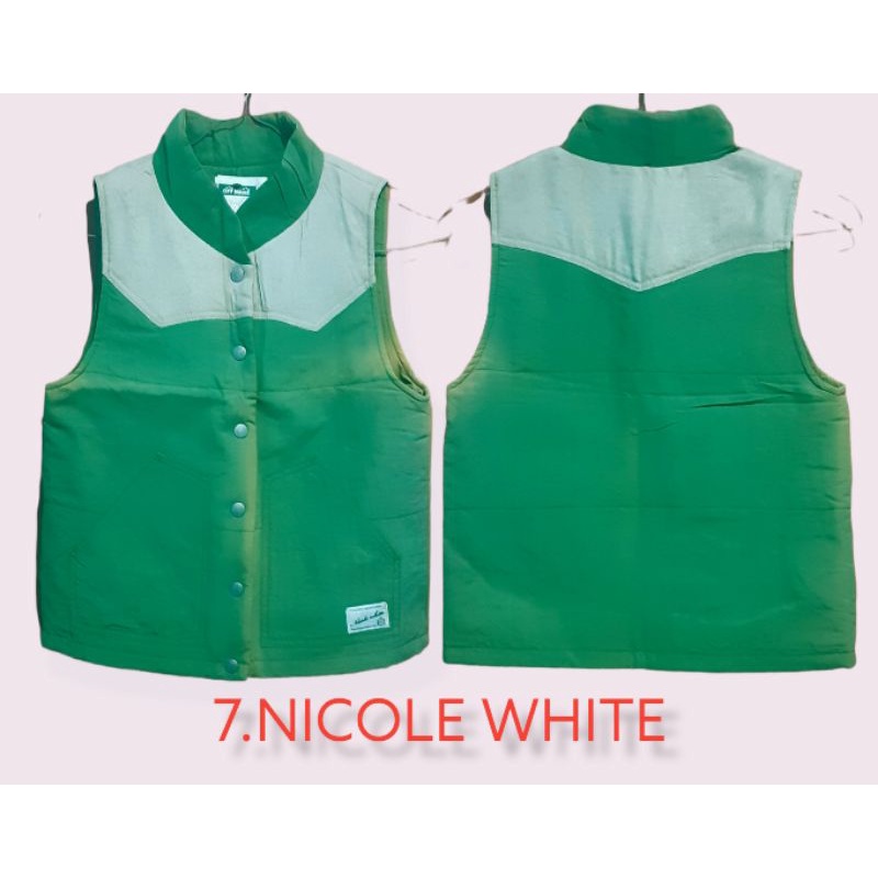 PL Rompi/Vest NICOLE WHITE