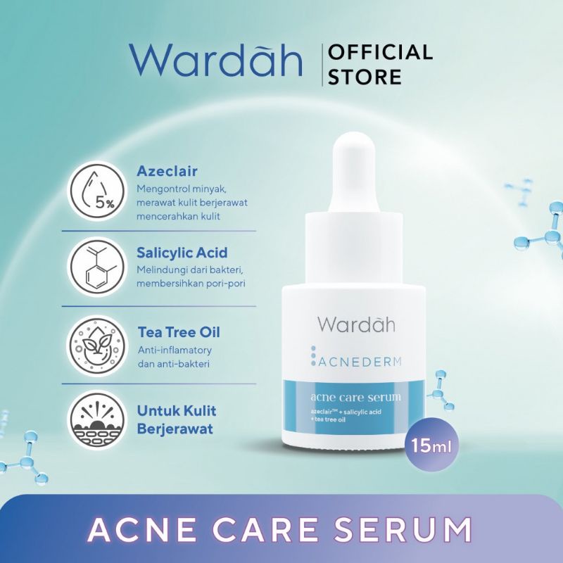 Wardah Acnederm Acne Care Serum 15mL