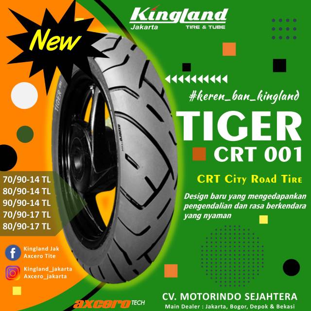 Ban motor kingland