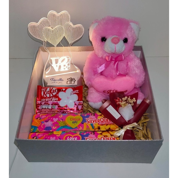 

Fiscella Alera - paket A - Hampers Valentine Kado Ulang Tahun Wanita