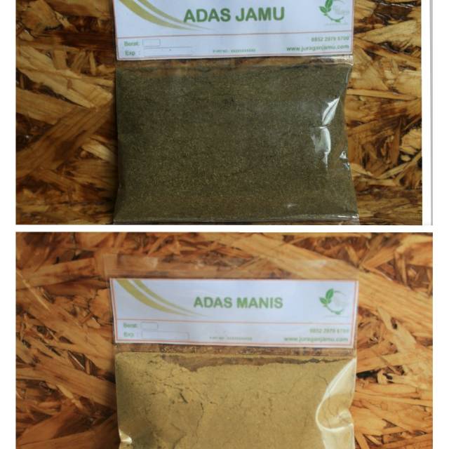 

Adas bubuk serbuk / adas pedas jamu / adas manis