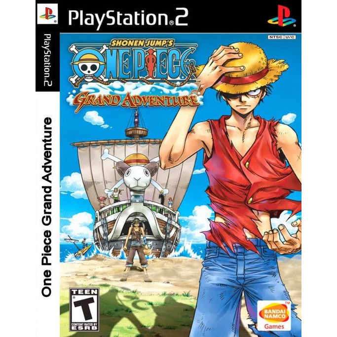 KASET DVD GAME PS2: ONE PIECE GRAND ADVENTURE