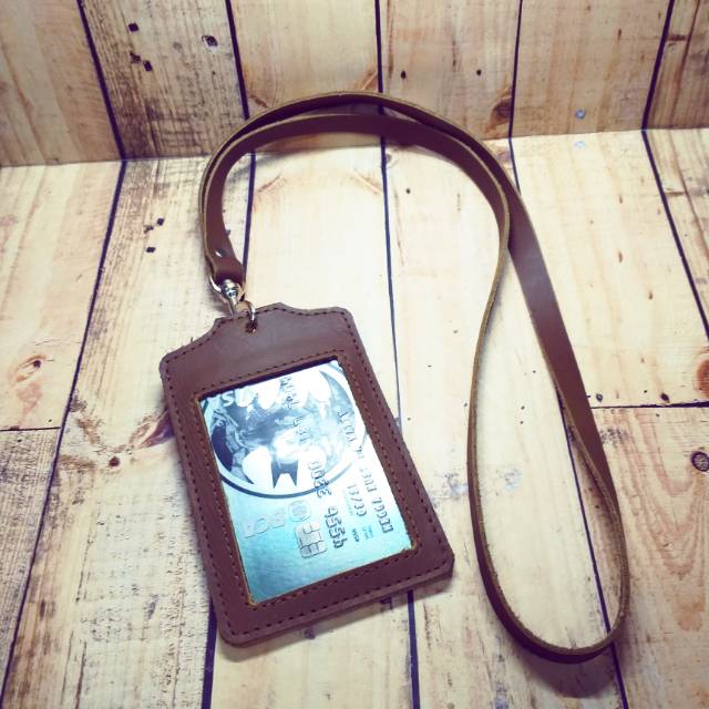 

Tempat id card kulit