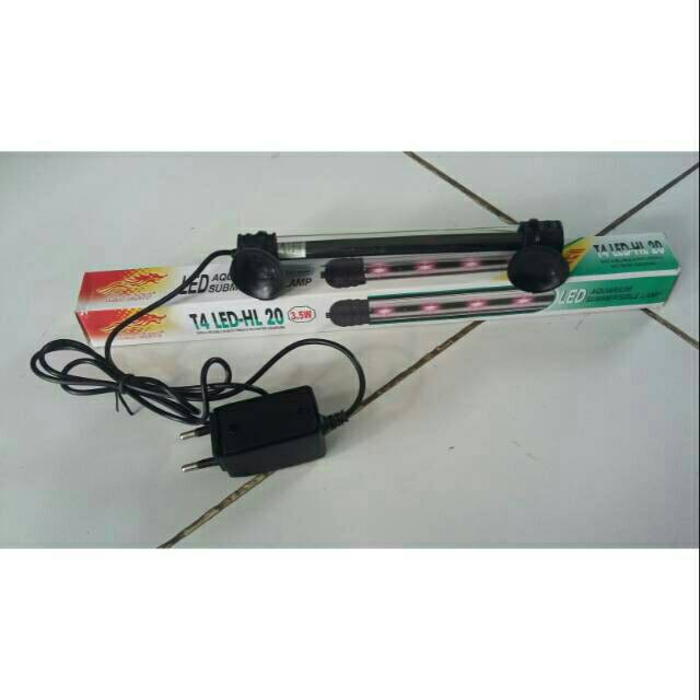 Lampu celup aquarium 20cm