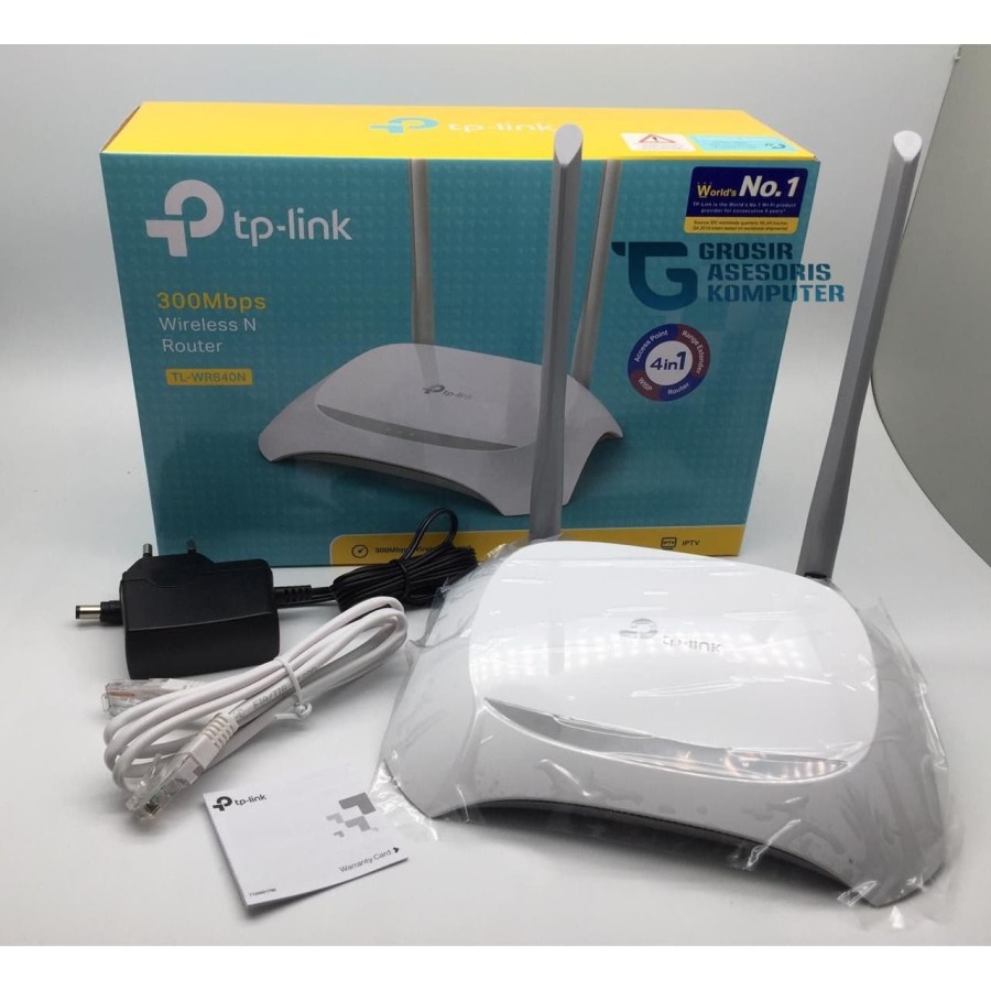 - Router  Tplink Wr 840