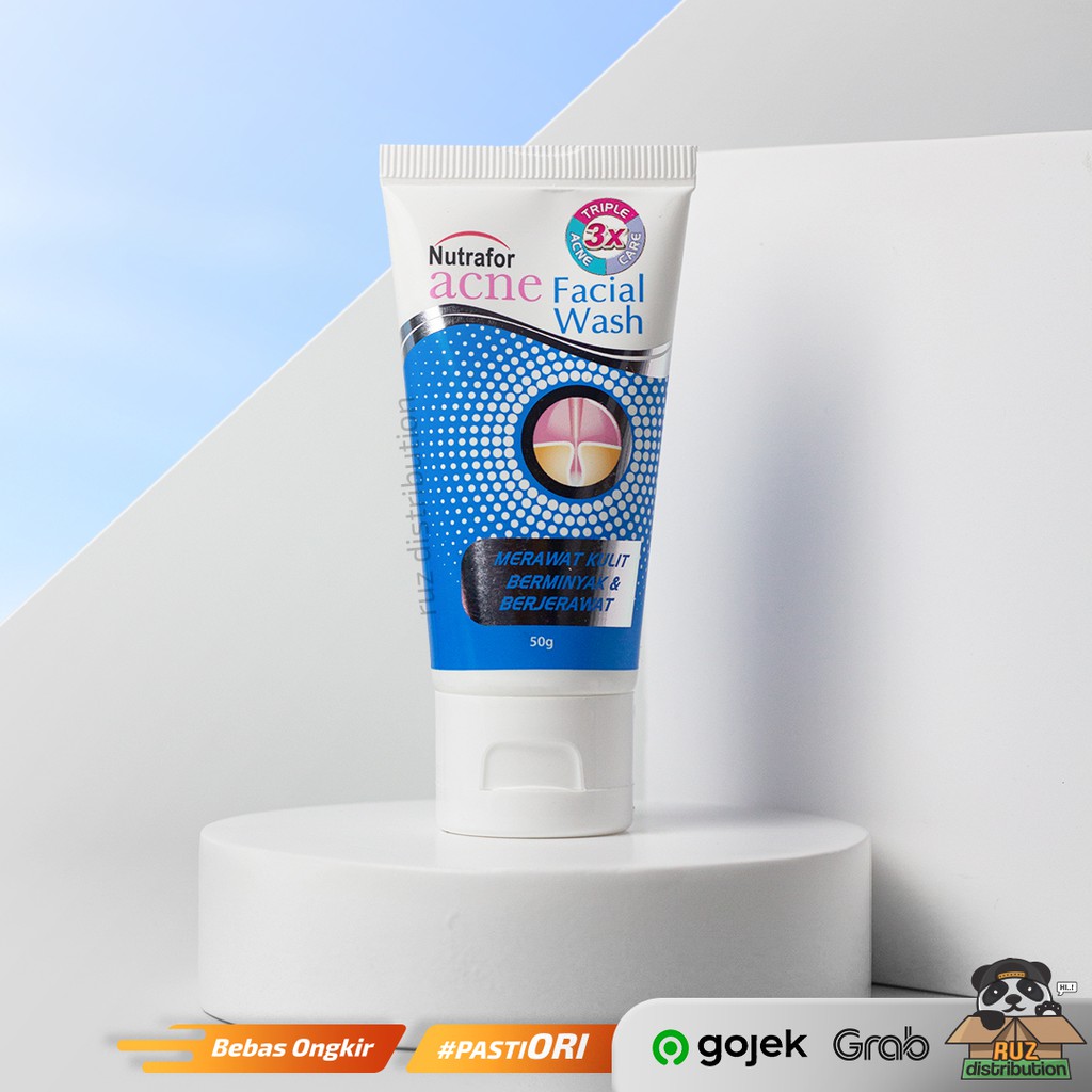 Nutrafor Acne Facial Wash 50gr - Facial Wash