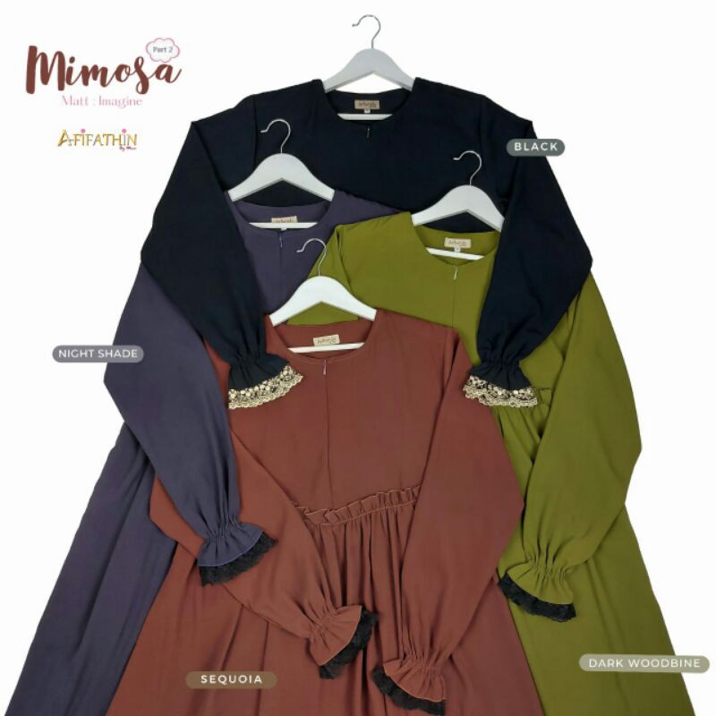 Mimosa gamis set Afifathin