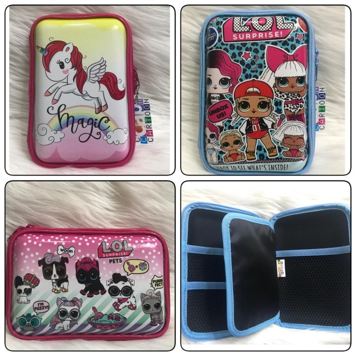 

Gilaa!!! Kotak Pensil Hardcase Model Smiggle Karakter Lol Unicorn Hot Sale