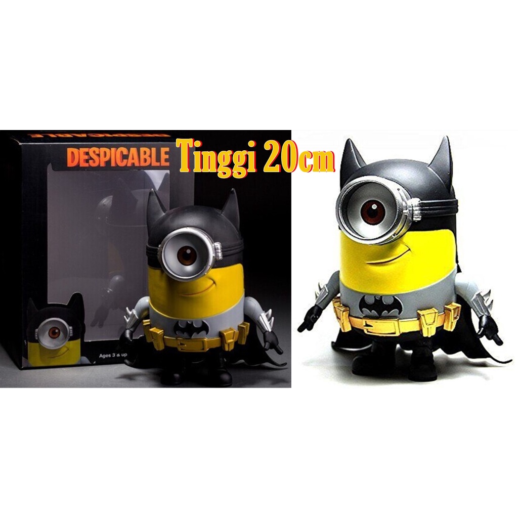 Toys4Us - Mainan Despicable Me Minion Batman PVC Besar TERMURAH