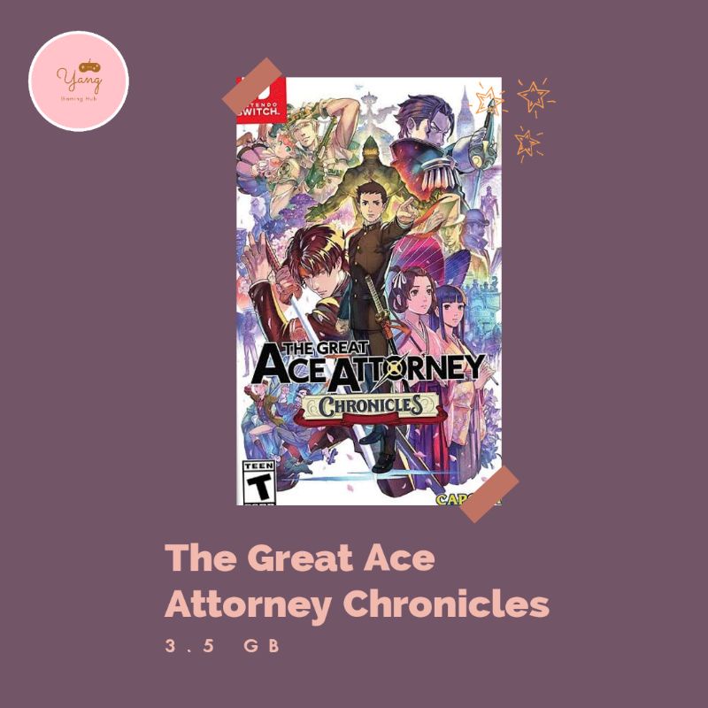 The Great Ace Attorney Chronicles Nintendo Switch Chronicle