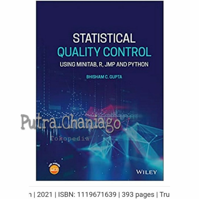 Buku Statistical Quality Control by Gupta