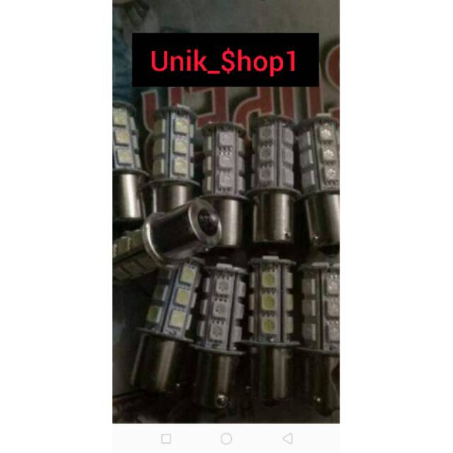 Lampu led bemper truk 24volt nyala kedip kedip(1pcs)