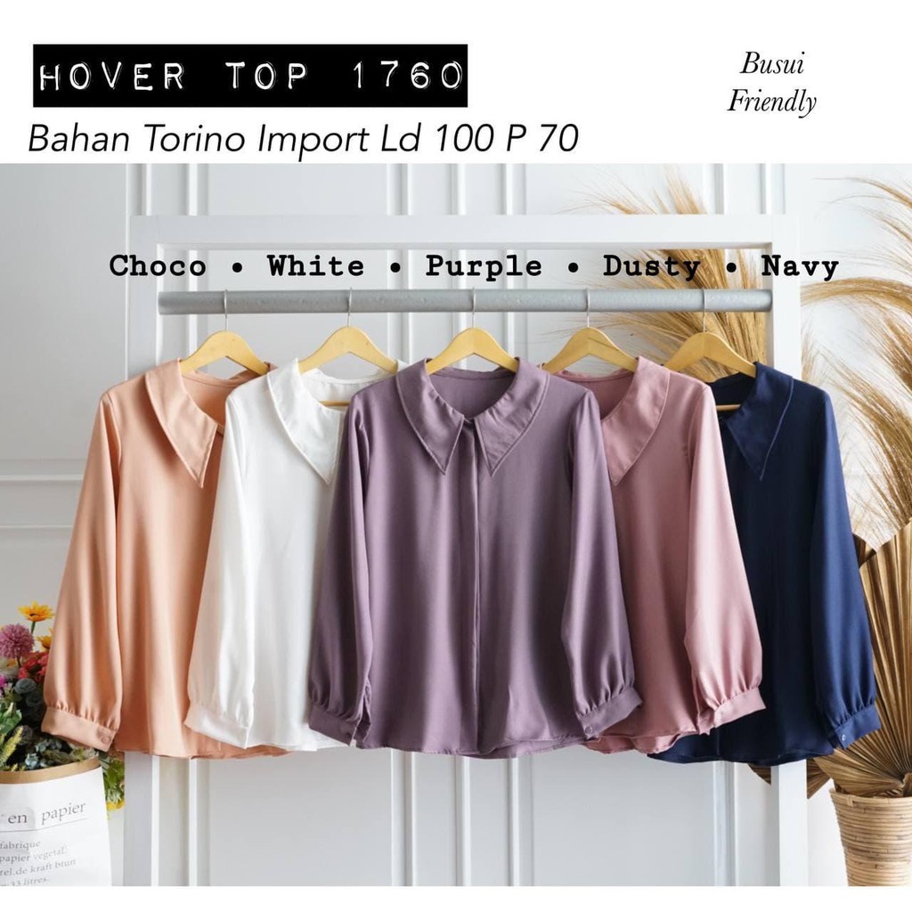 HOVER TOP / ATASAN / KEMEJA KERJA / BLOUSE