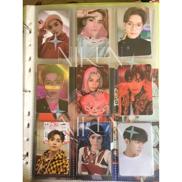 Photocard Taeyong Empathy reality ver. slowacid Neo Zone C ver. NCIT day night Tragic Poetic Pizza s