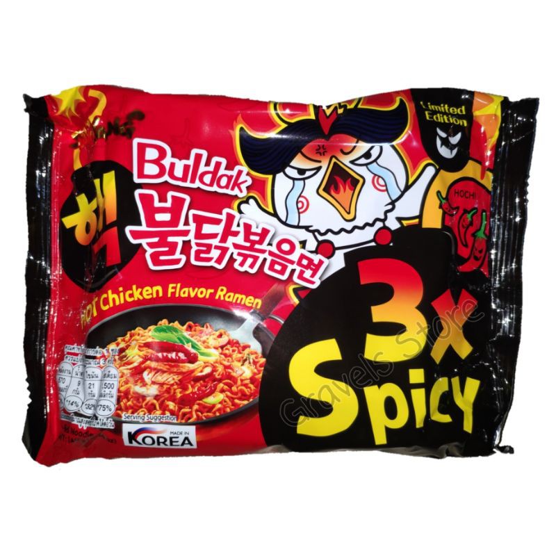 Jual Samyang Buldak 3x Spicy Chicken Ramen Extra Hot Pedas Indonesia 