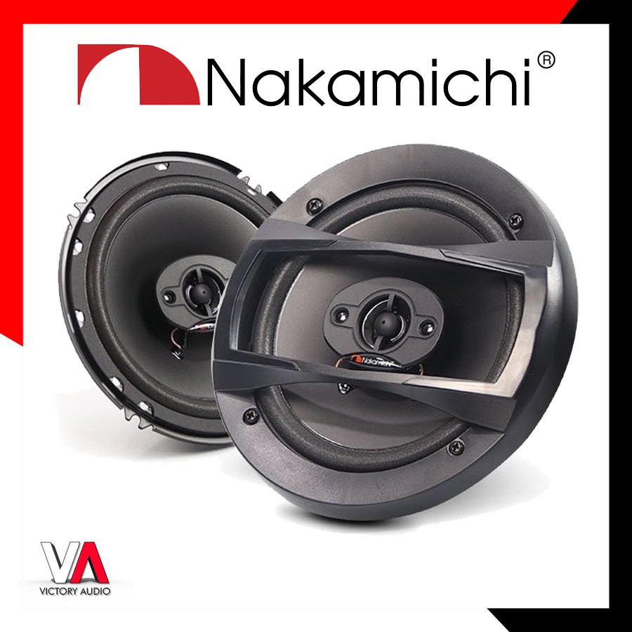 Speaker Coaxial 4-Way Mobil Nakamichi Nse-1617 Nse1617 Nse 1617 Speaker Nakamichi 6 Inch Universal 4