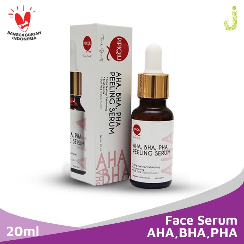 Serum Pencerah Wajah / Aha Bha Pha Peeling Serum Pipiqiu BPOM Promo Sen