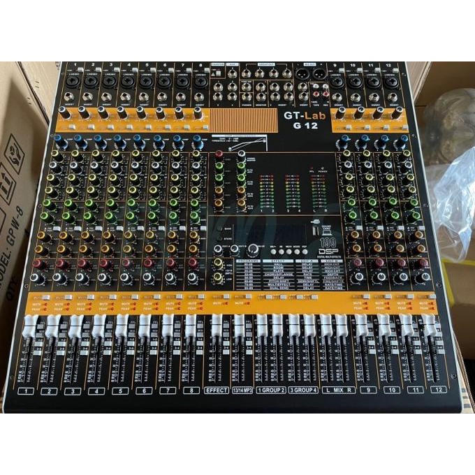 MIXER AUDIO GT LAB G12/GT LAB G 12 12CH BY RDW ORIGINAL