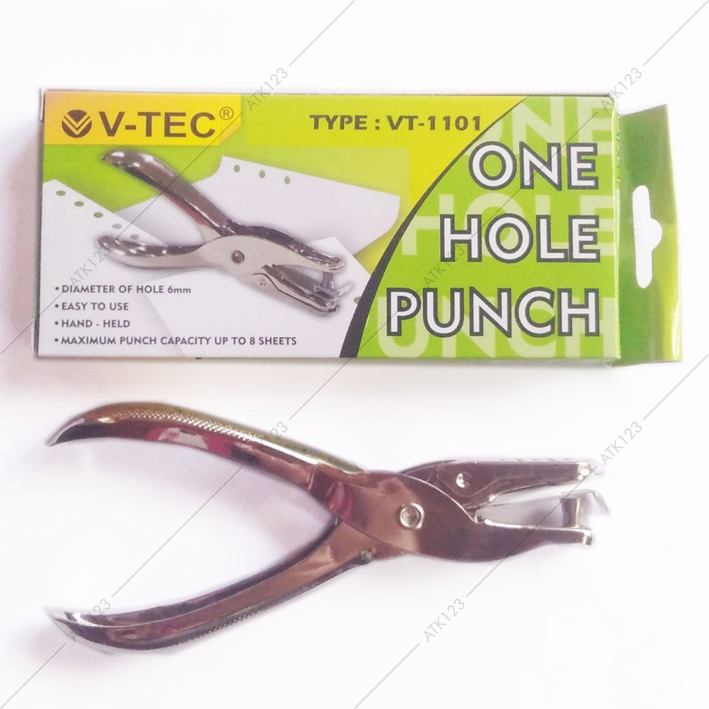 

Pembolong Kertas 1 Lubang / One Hole Punch V-Tec VT-1101