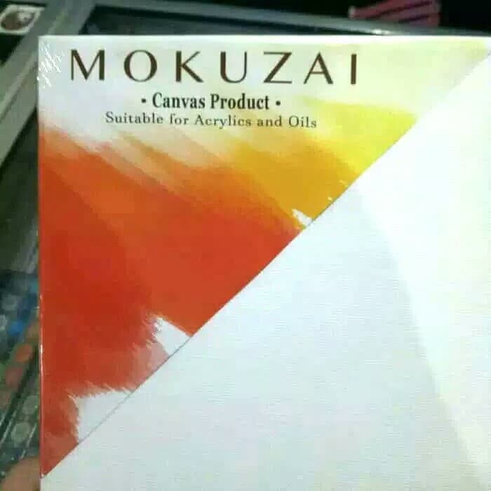 

TERMURAH kanvas mokuzai 60x70 (kain sudah di gesso)