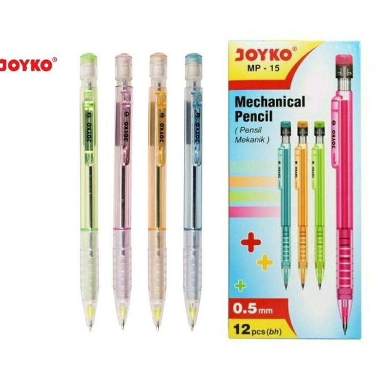 

<SiH ✩> Pensil Mekanik Joyko Mp - 15 / (12pcs) |Diskon