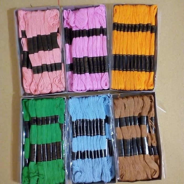 Benang Sulam Rose / Golden Star Polos Kode Kolom 2