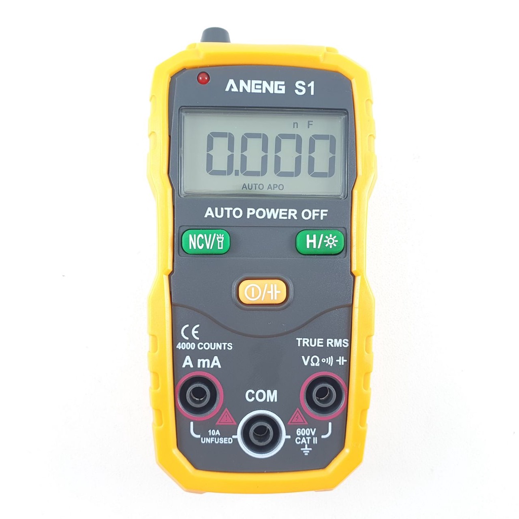 Multitester Aneng S1 Multimeter Digital True RMS 4000 Counts Tester