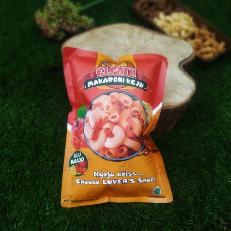 

Elfath Makaroni Keju Rasa Keju Balado