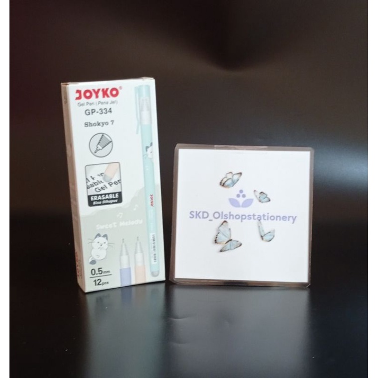 

Erasable Gel Pen Pulpen Bisa Dihapus Joyko GP-334 Shokyo 6 Gel 0.5 mm