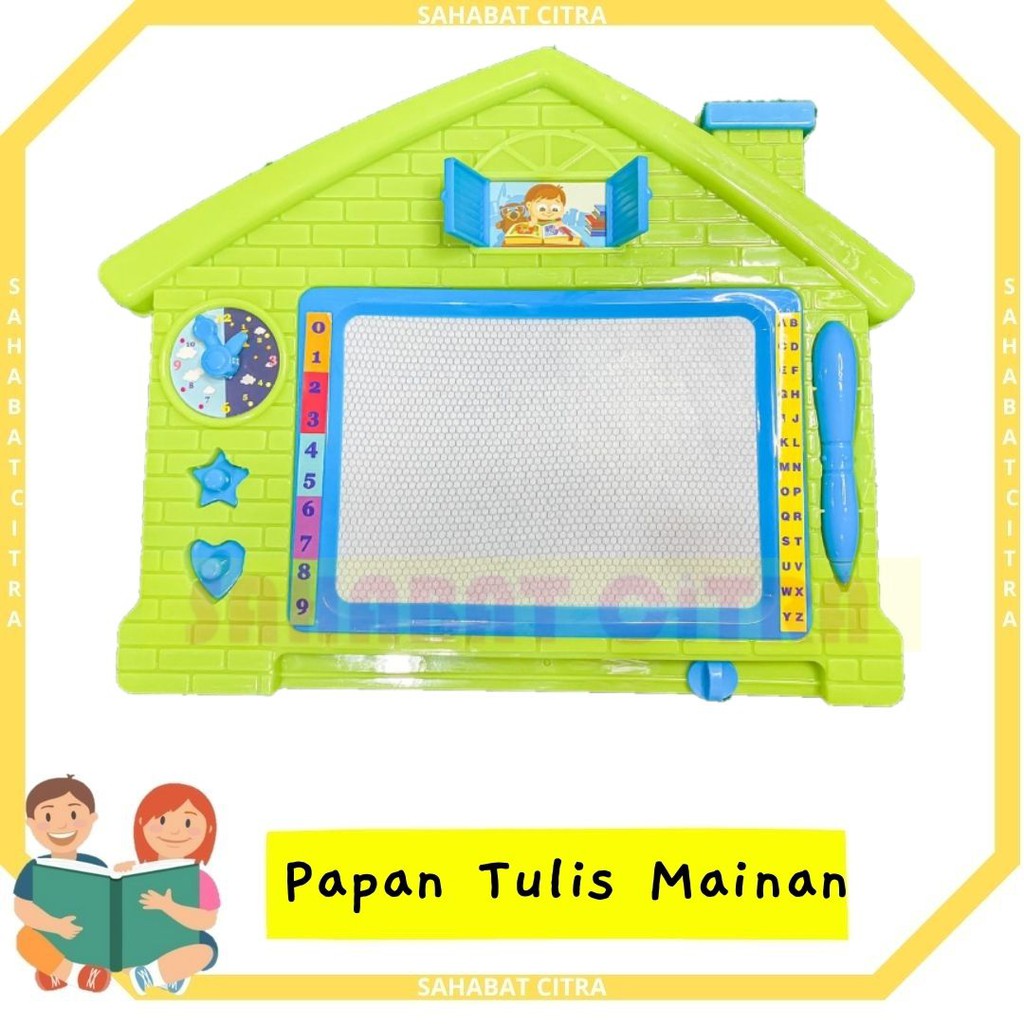 

PAPAN TULIS DRAWING BOARD BENTUK RUMAH 白板