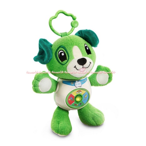 Leapfrog Sing &amp; Snugge Scout Green Mainan Boneka Bisa Bernyanyi Warna Hijau Leap frog Sing Snuggle